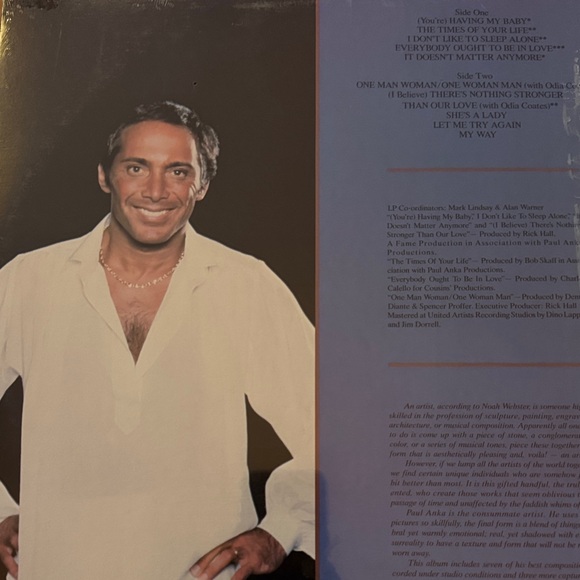 Paul Anka His Best Vinyl Record - Picture 2 of 3